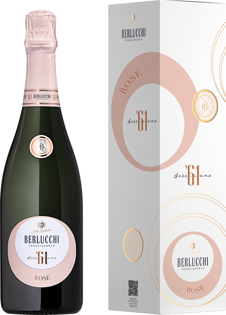 Berlucchi '61 rose 75cl w kartoniku