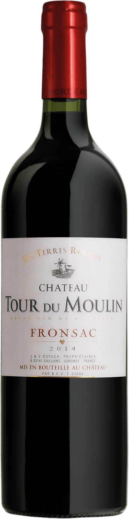 Chateau Tour du Moulin "les Terres Rouges"